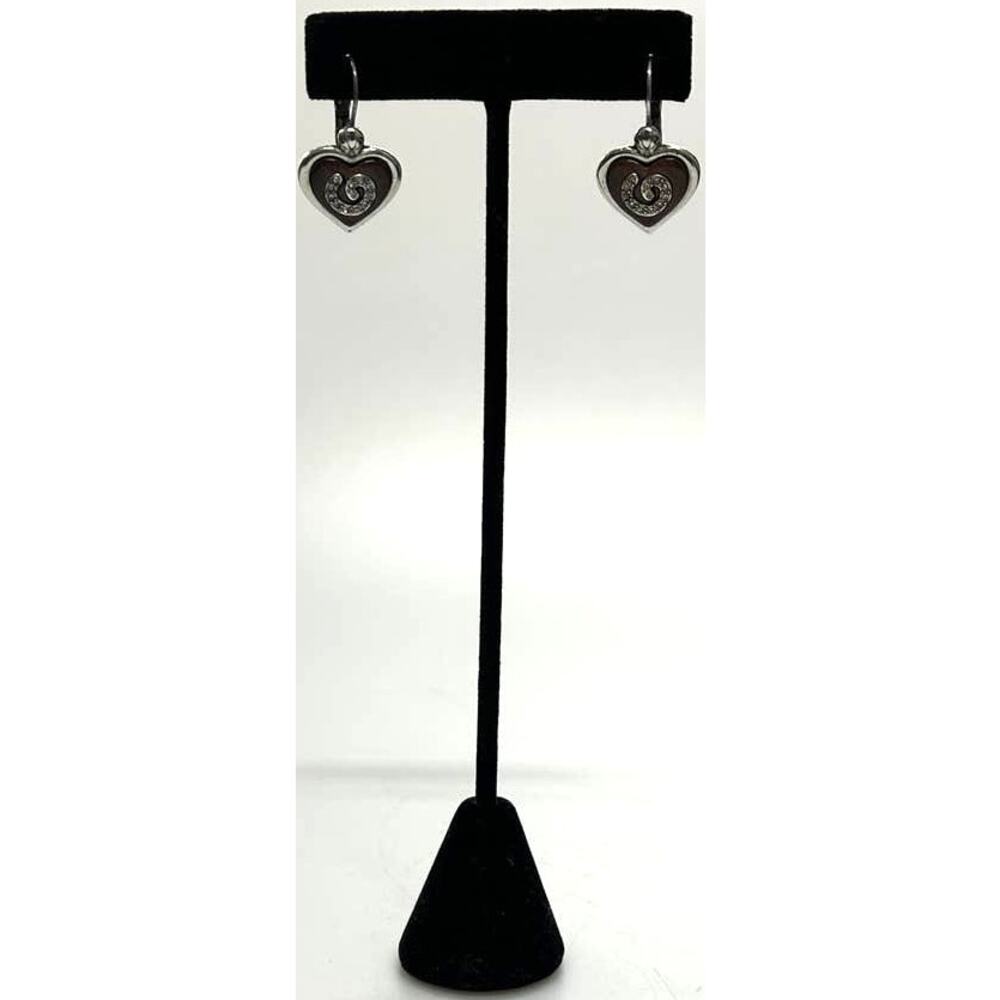 Brighton Brown Earings Heart Shape